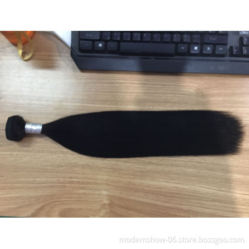 Super Quality Margin Virgin Cuticle Aligned Silky Straight Wave Brazilian Human Hair Bundles